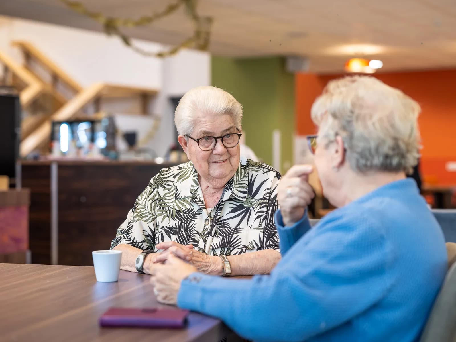 Nettie in het Grand Café