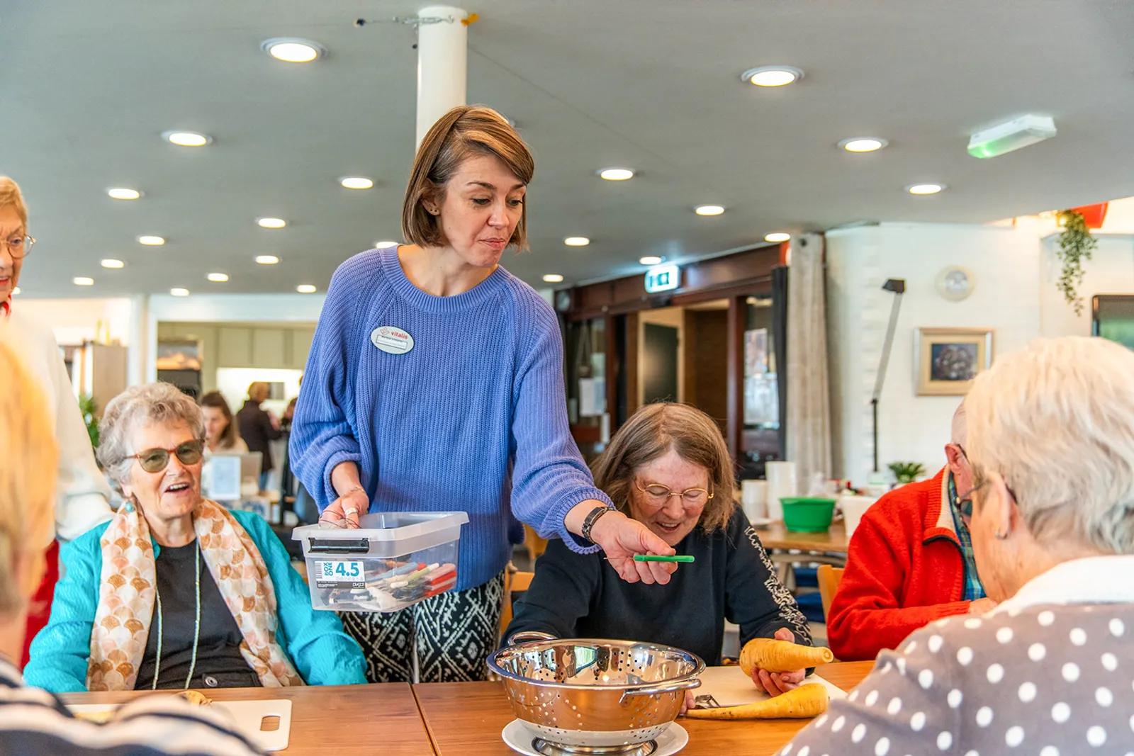 ouderen dagbesteding