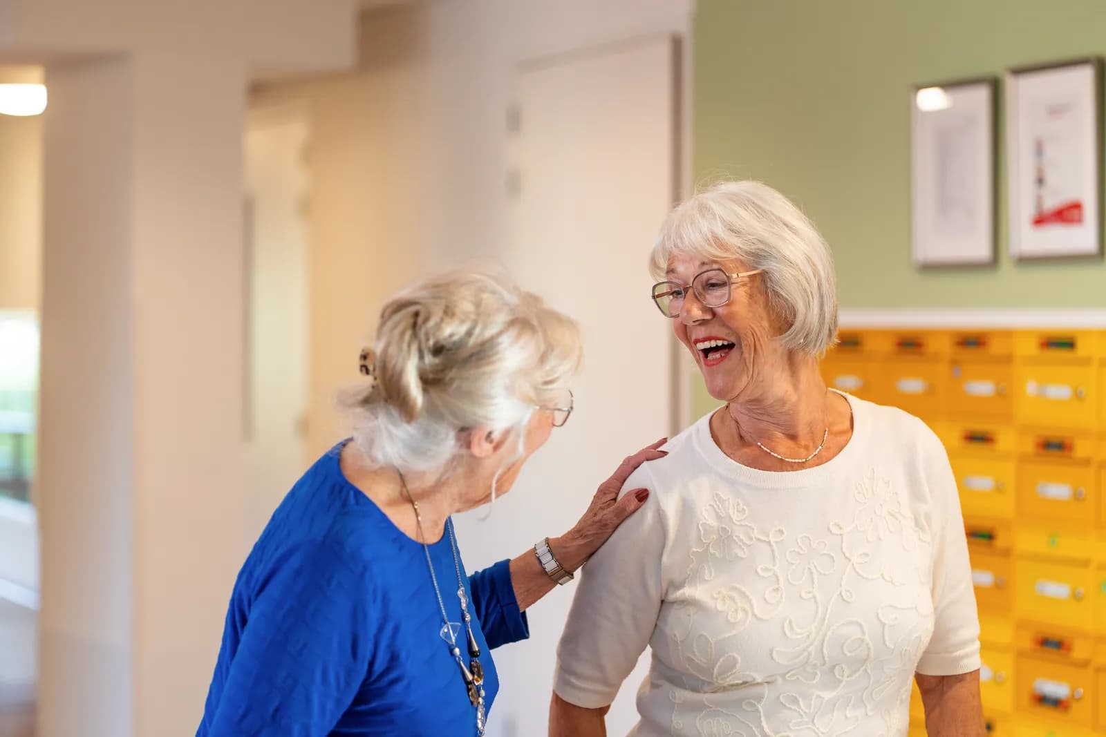 Mien in gemeenschappelijke ruimte